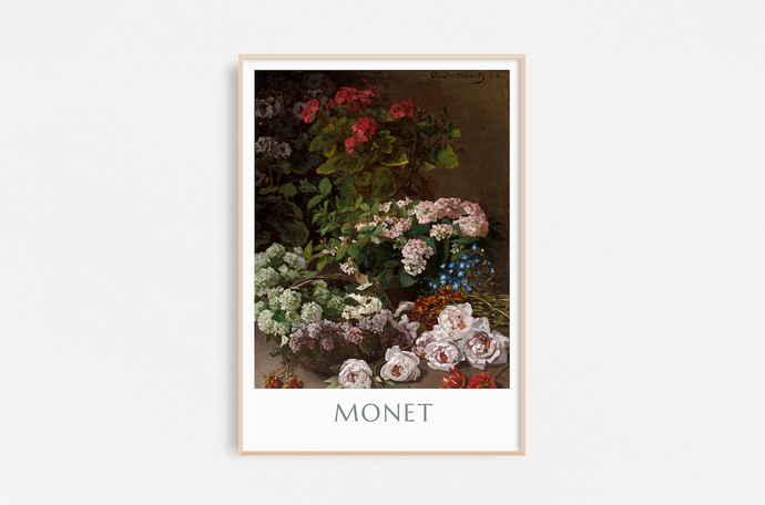 Monet - Flores de Primavera