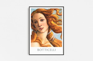 Botticelli - El Nacimiento de Venus (Crop)