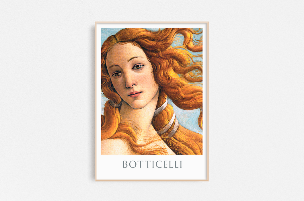 Botticelli - El Nacimiento de Venus (Crop)