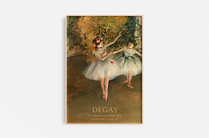 Degas - Two Dancers on Stage