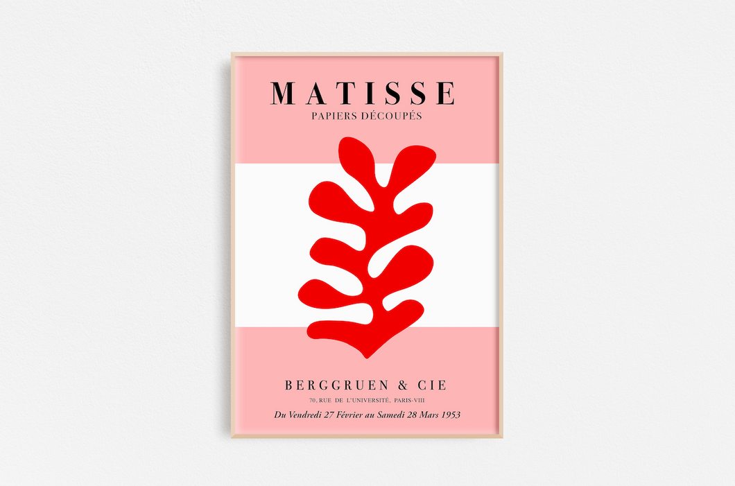 Matisse - Alga Roja y Rosada