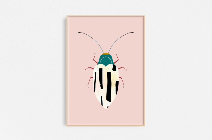 Insecto - Escarabajo Amarillo