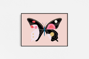 Insecto - Mariposa Rosada