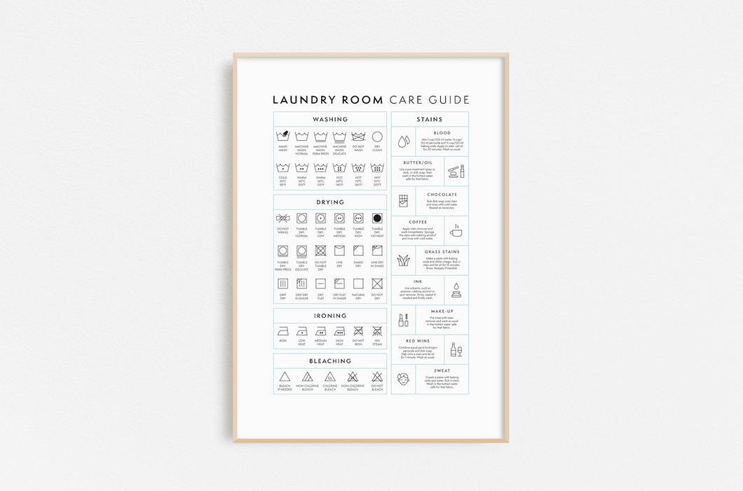 Laundry Room Care Guide