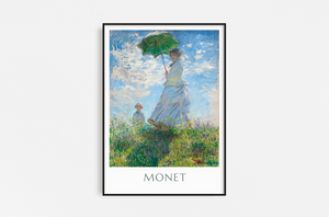 Monet - Mujer con Sombrilla