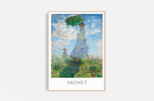 Monet - Mujer con Sombrilla