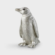 Cargar imagen en el visor de la galería, Alcancía Pingüino Plateado